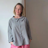 Fine gingham top