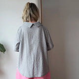 Fine gingham top