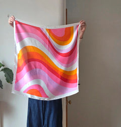 Satin scarf