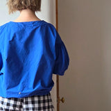 Draw string cotton top