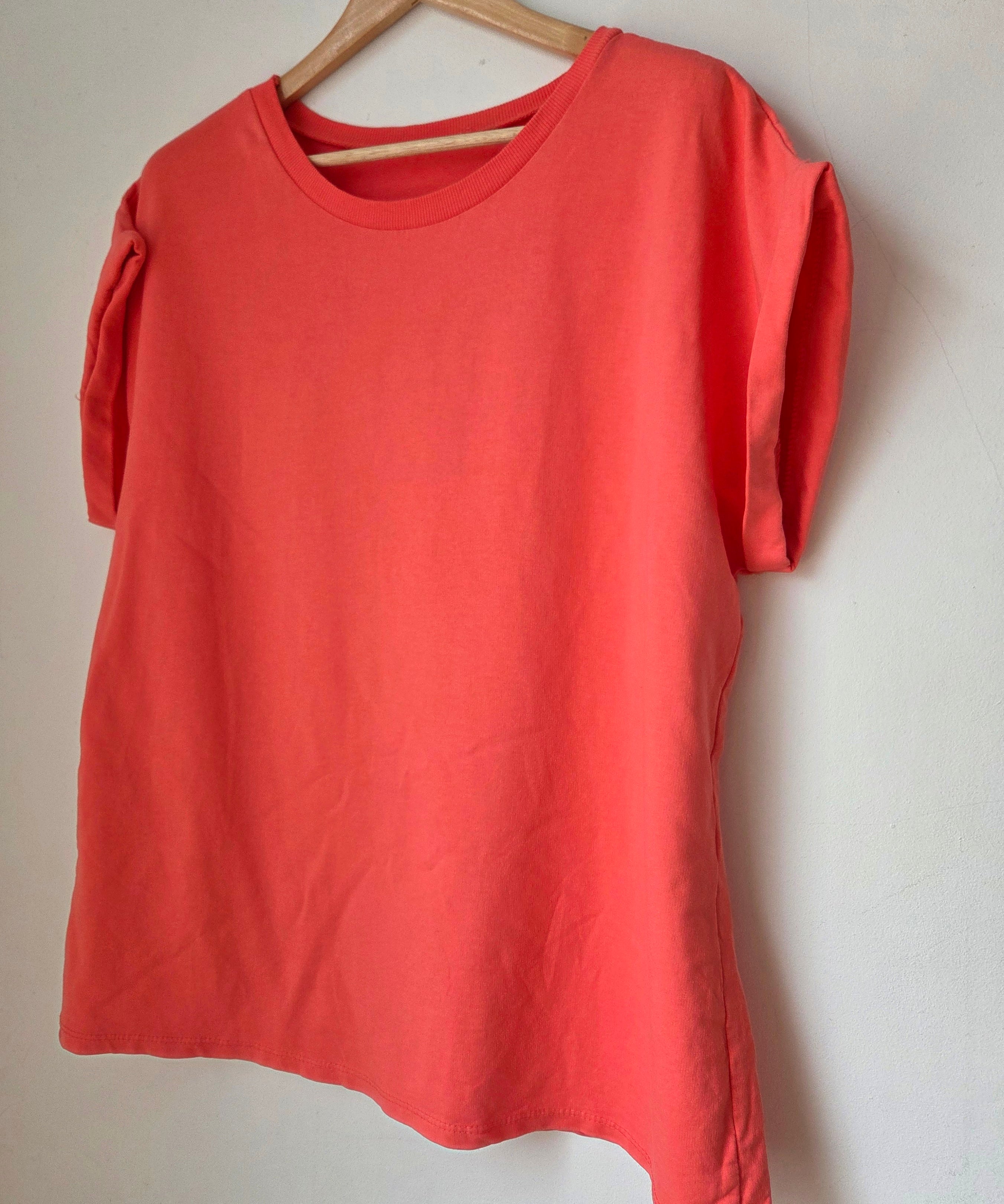 Turned Sleeve T-shirt