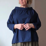 Boat Neck Cotton Top