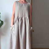 Colette Linen Dress