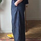 Pleated Jeans