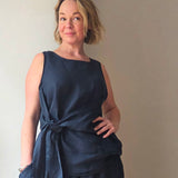 Tie Linen top