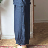Balloon Linen Trousers
