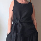 Tie Linen top