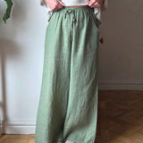 Wide Leg Linen trousers