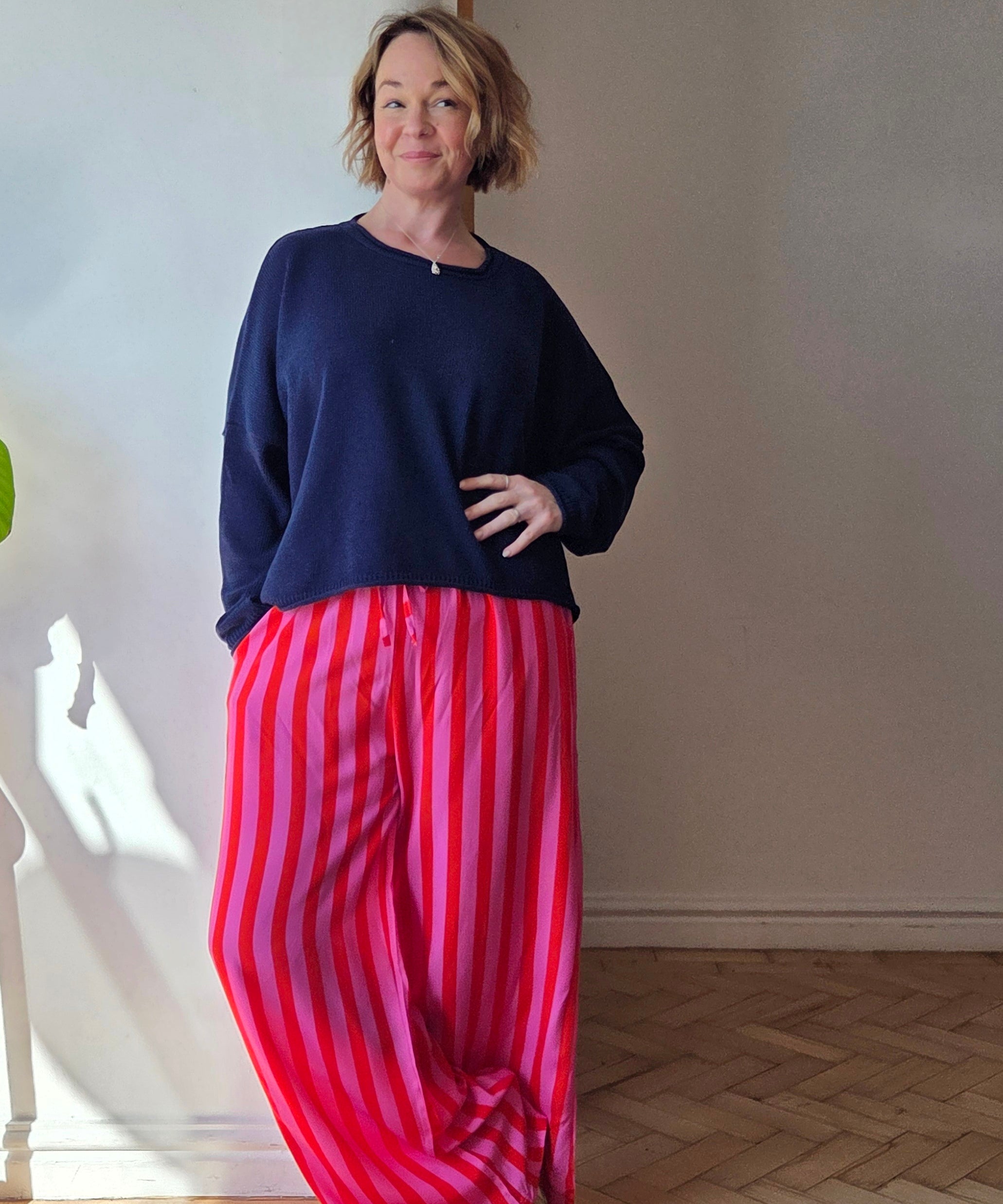 Flow stripe Trousers