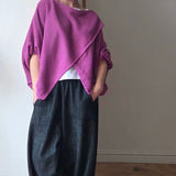 Cross front jumper - PRE- ORDER