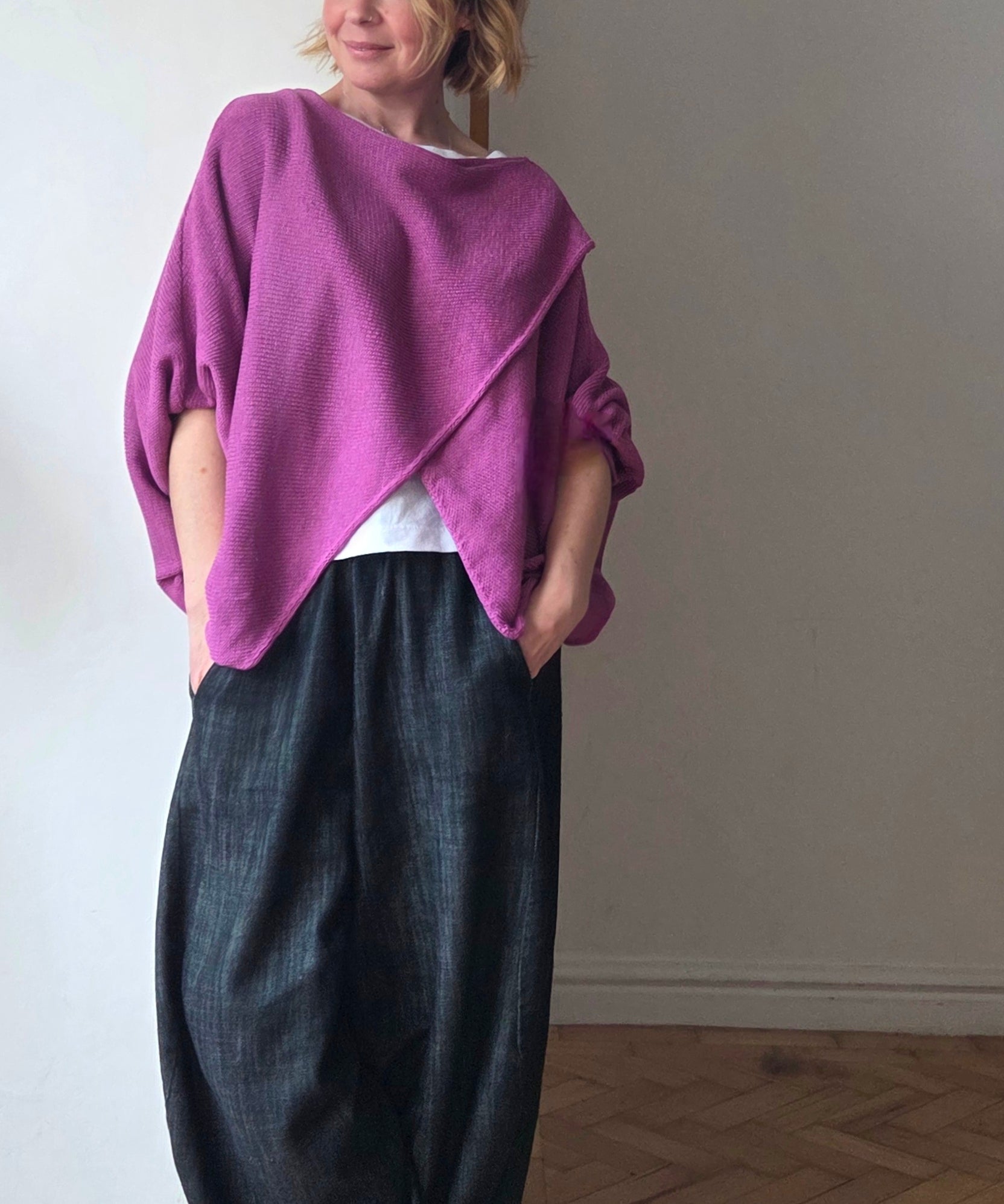 Cross front jumper - PRE- ORDER