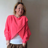 The baby cross front jumper (cotton blend)
