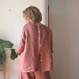 Ara linen top
