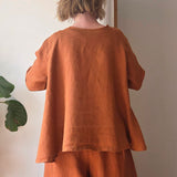 Ara linen top