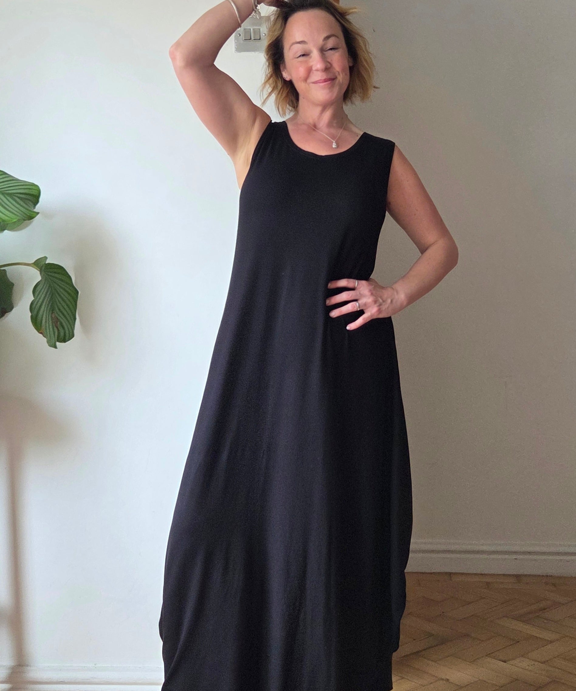 The Tulip Stretch Maxi Dress from So Satsuma Clothing UK.