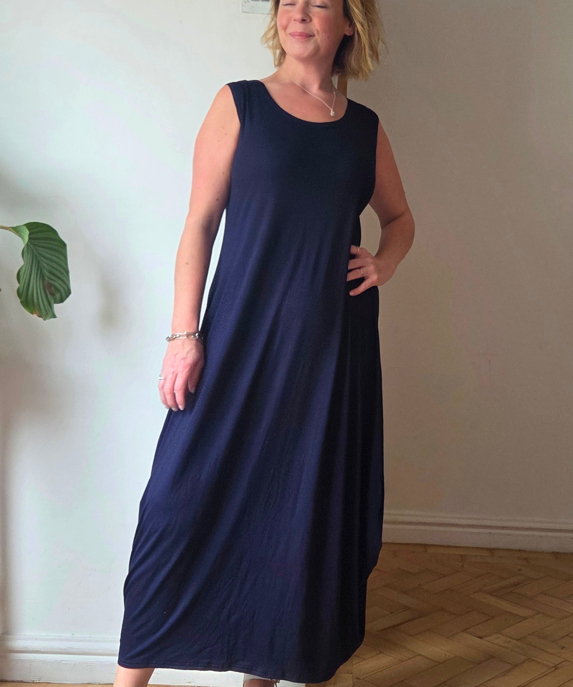 The Tulip Stretch Maxi Dress from So Satsuma Clothing UK.