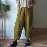 Ara cropped trousers - linen