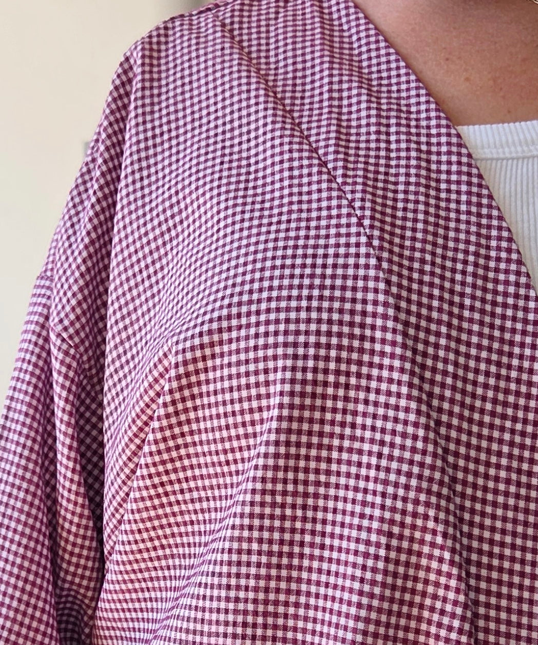 Fine Gingham Co-ord