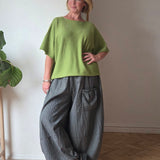 Fine Gingham Midnight Trousers