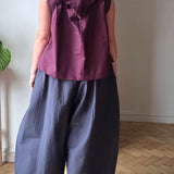 Lila Barrel Trousers