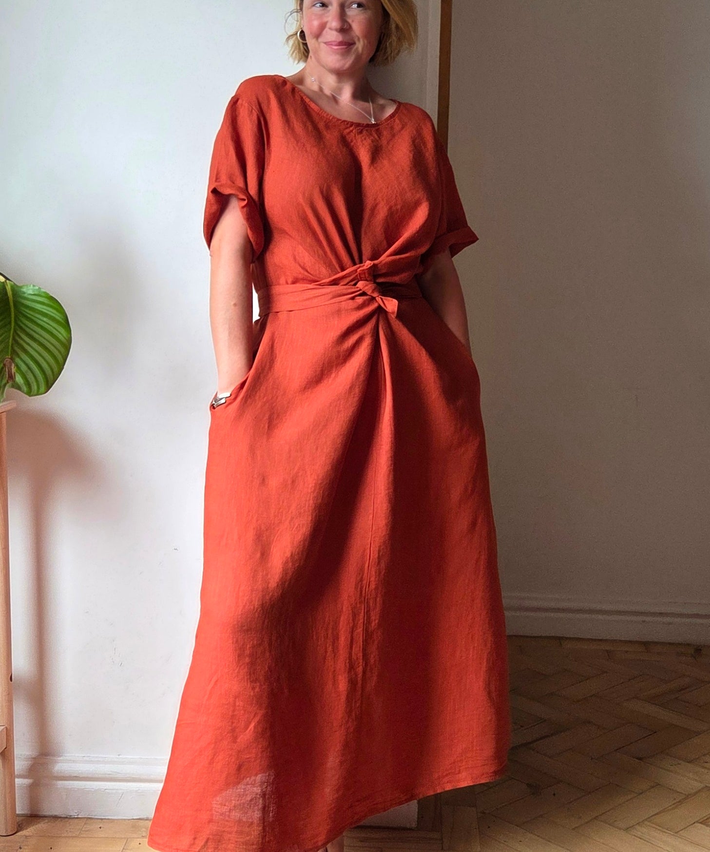 Ruth Linen Dress