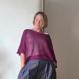 Fine knit top