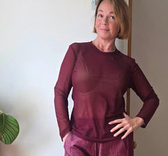 Autumn Mesh Top