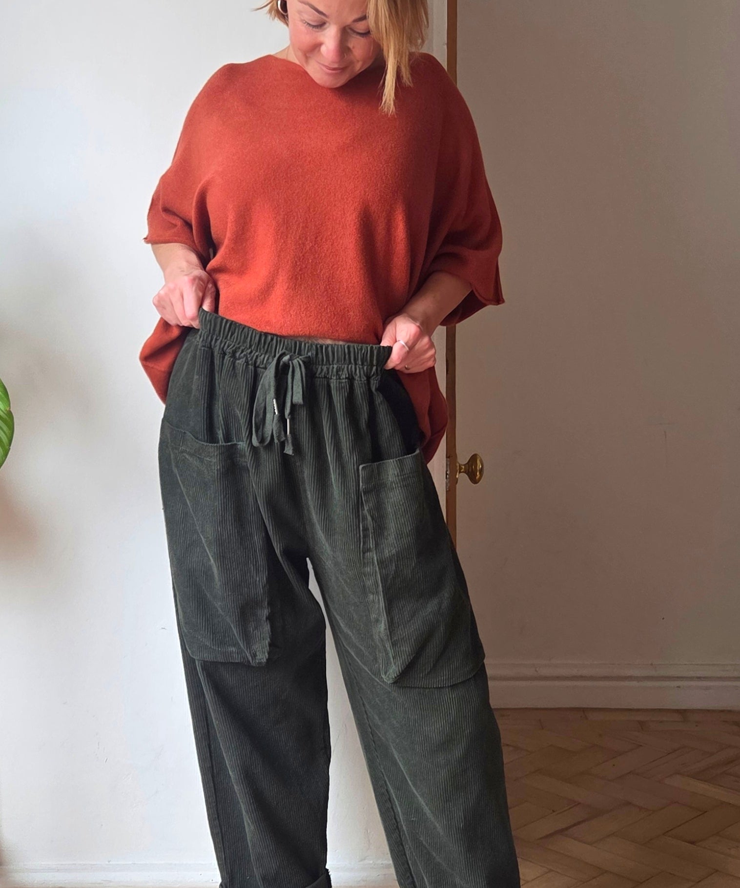 Cord Pocket Trousers