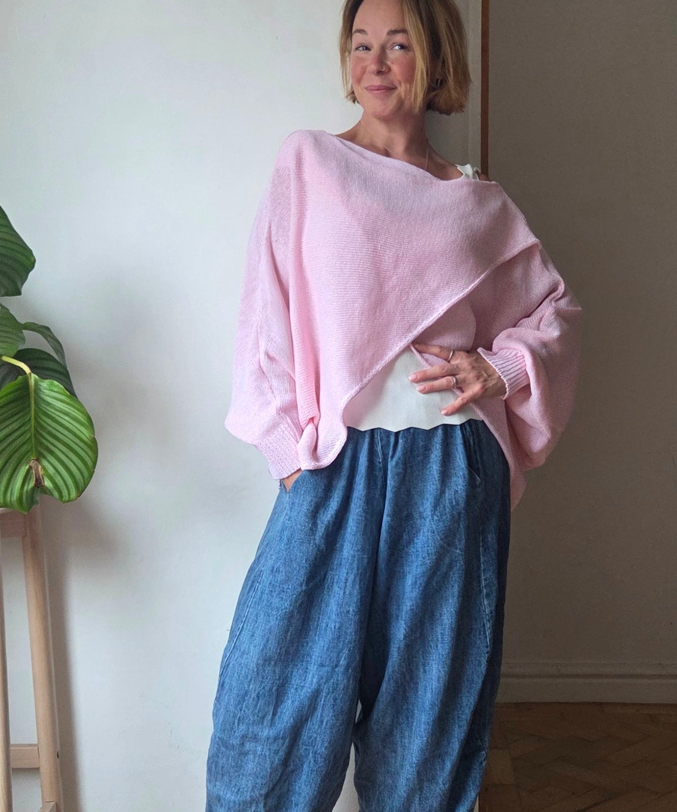 Cross front jumper - PRE- ORDER
