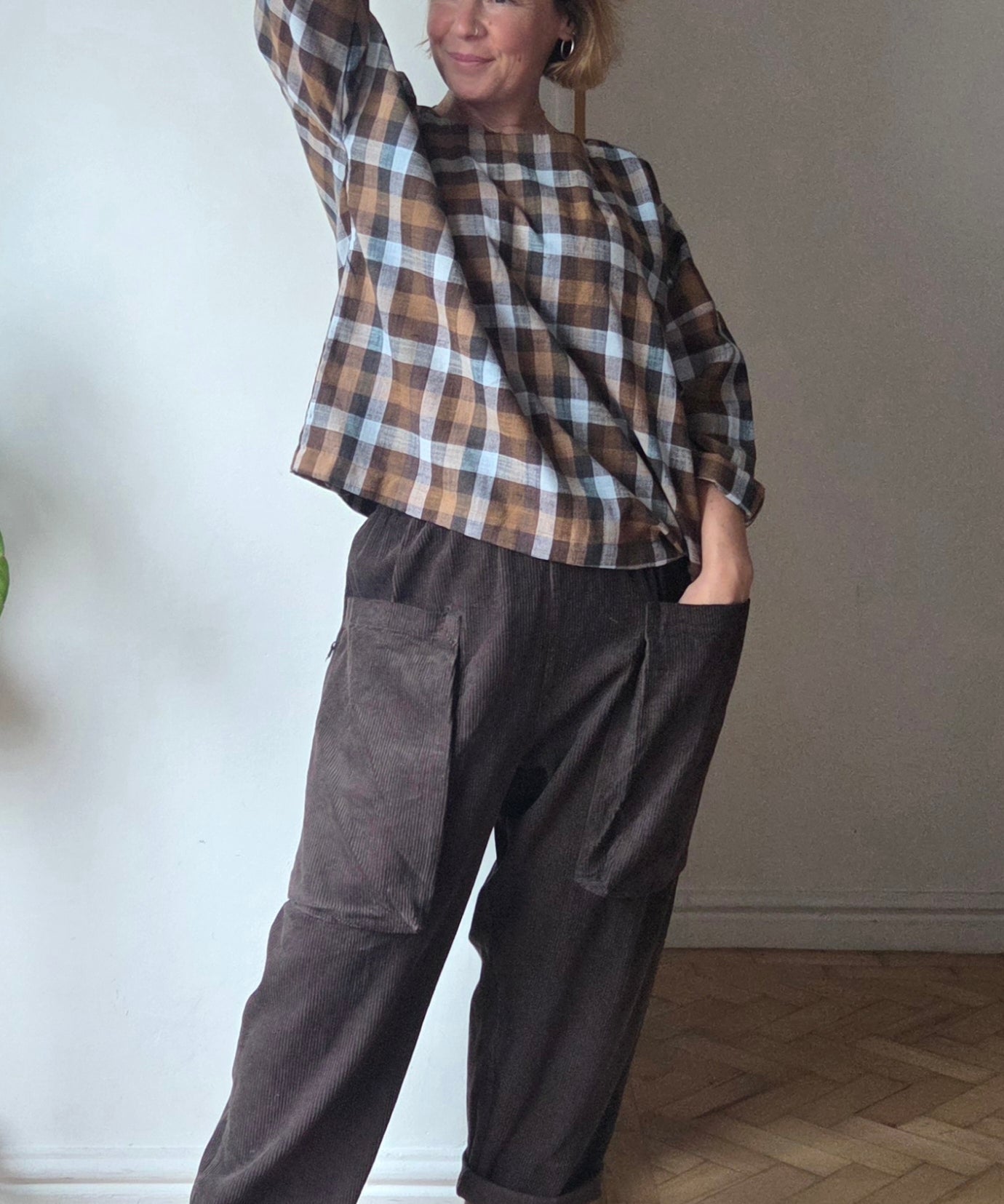 Cord Pocket Trousers