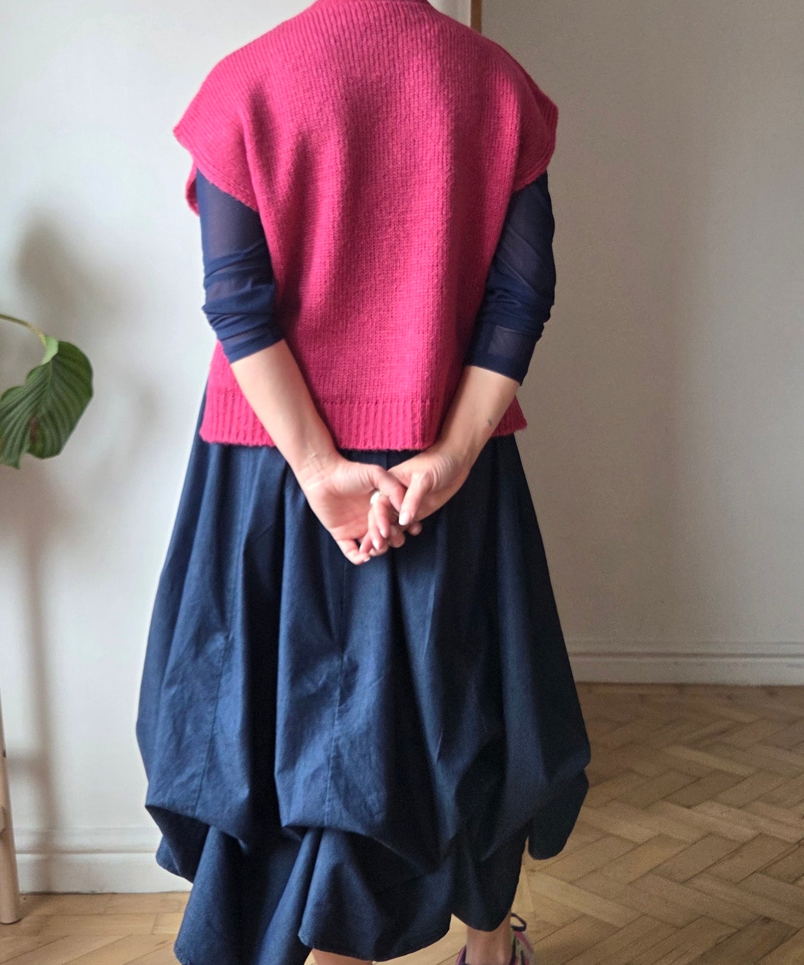 The Parachute Denim Skirt