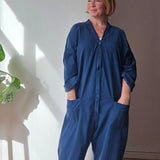 Cord boiler suit