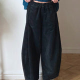 Big Cord Barrel Trousers
