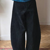 Big Cord Barrel Trousers