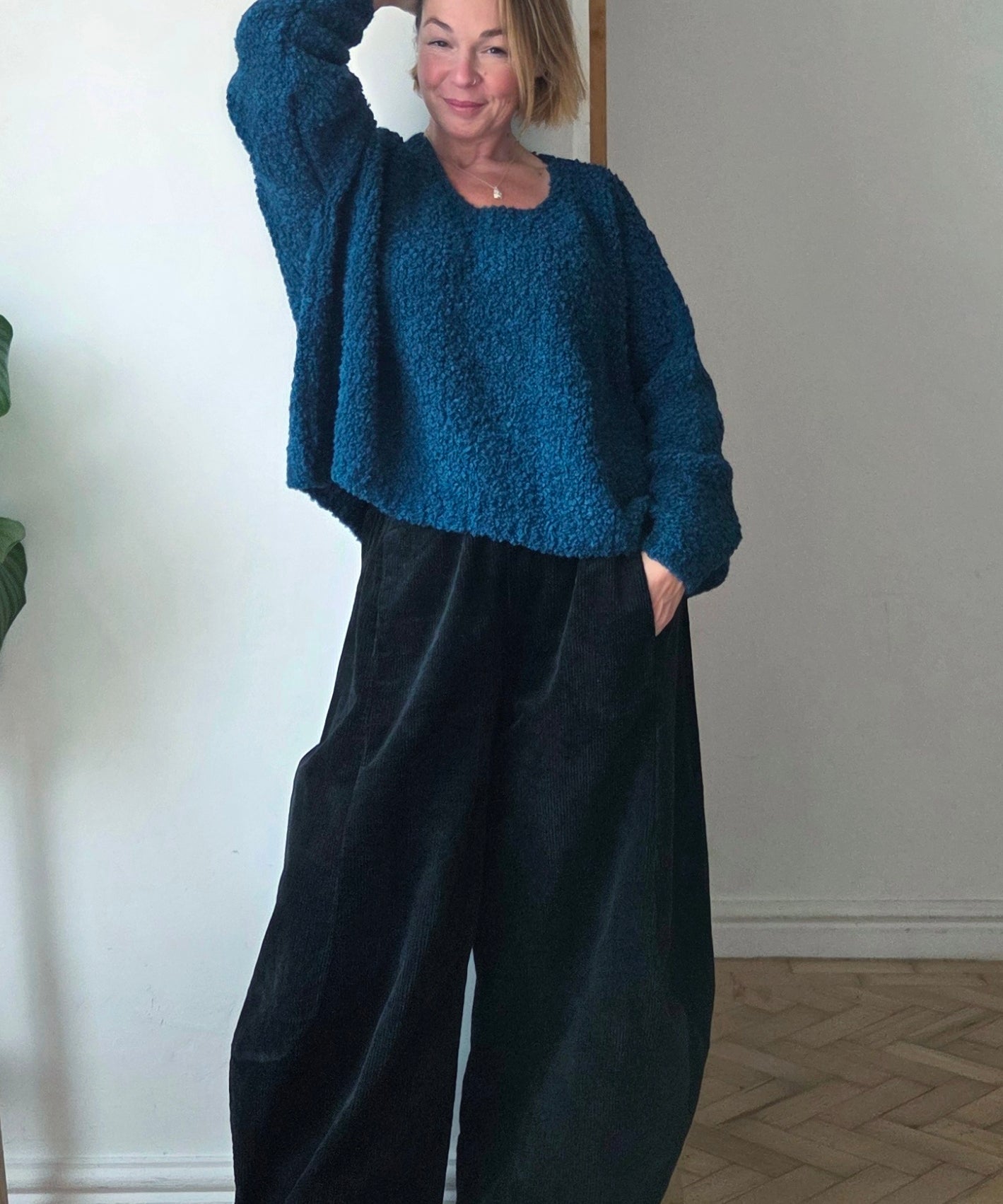 Big Cord Barrel Trousers