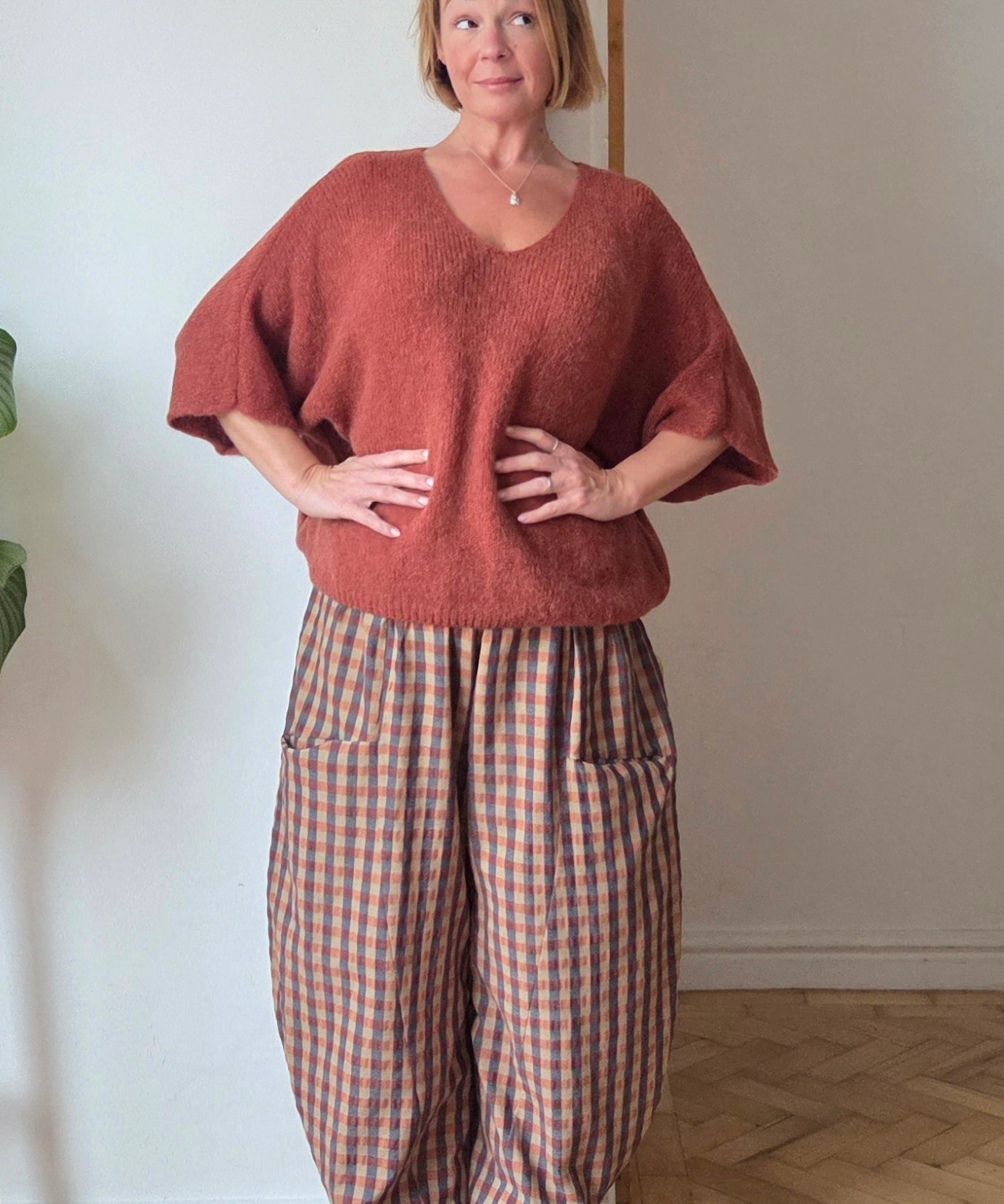 Light V neck Jumper