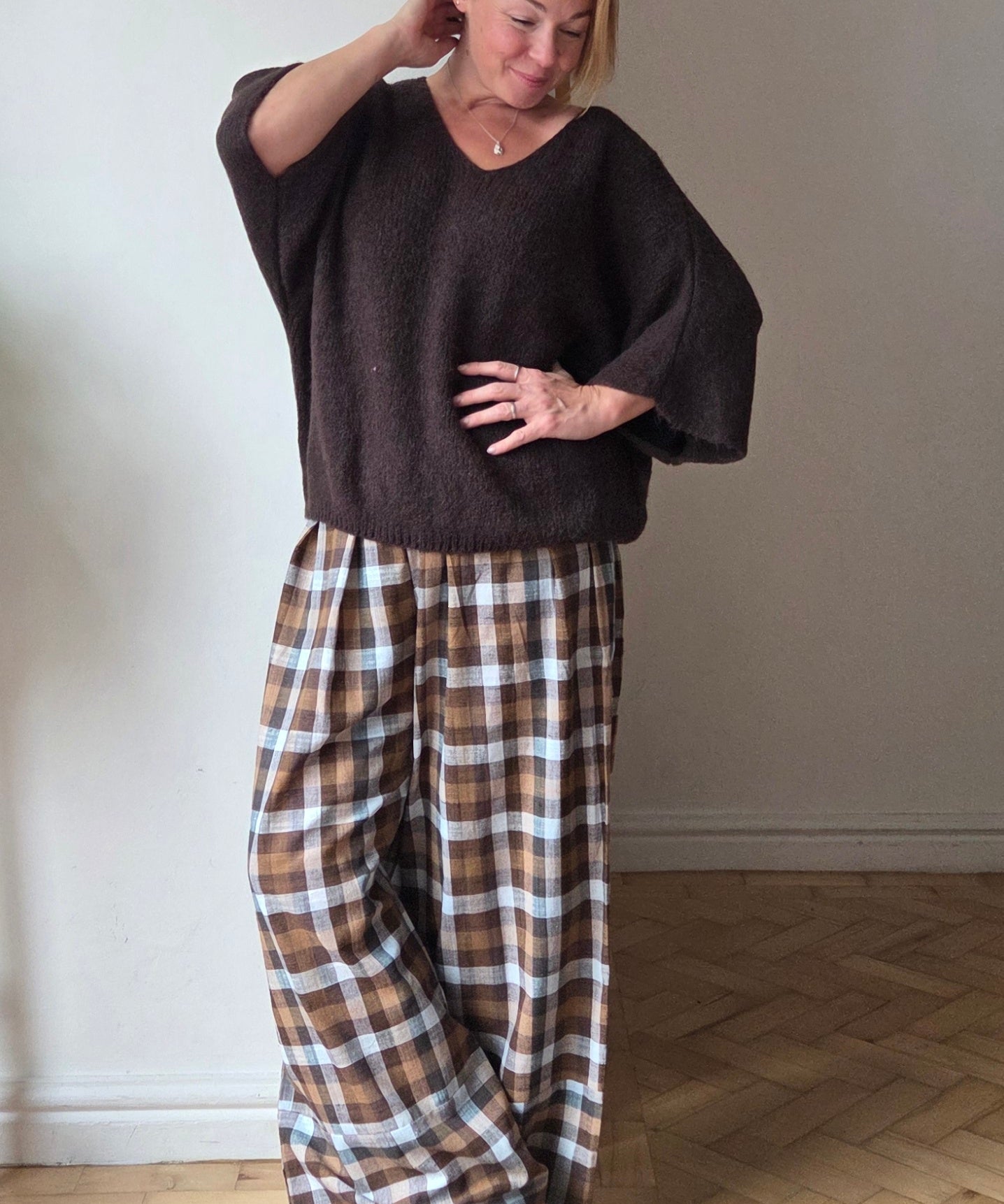 Light V neck Jumper