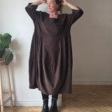 Cord Balloon Dress