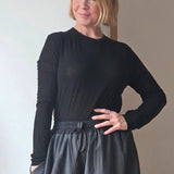 Touch of Cashmere Sheer top