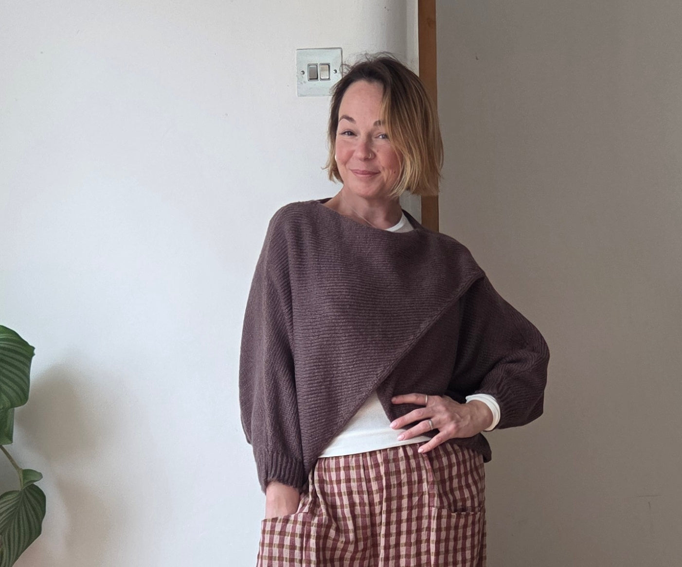 Winter Cross Front Jumper