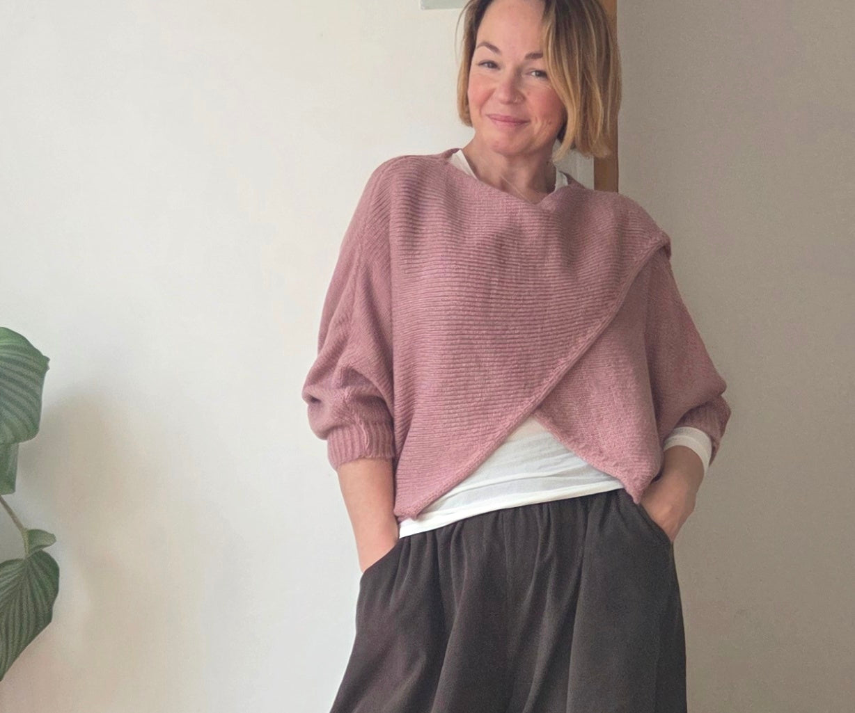 Winter Cross Front Jumper