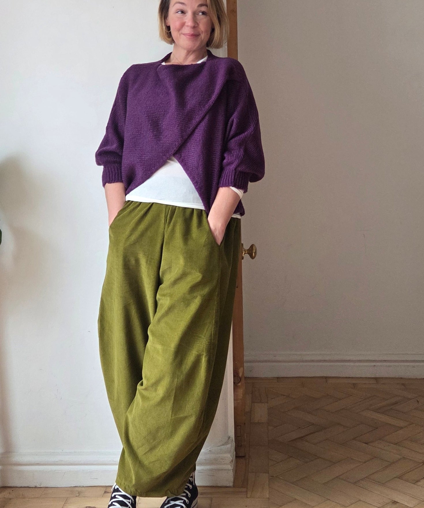 Winter Cross Front Jumper