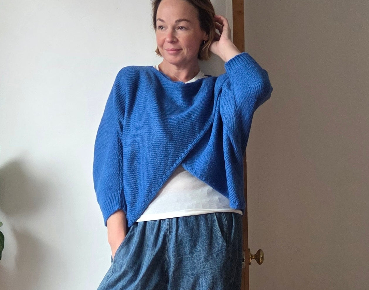Winter Cross Front Jumper