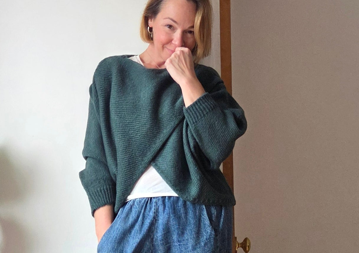 Winter Cross Front Jumper