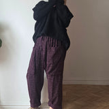 Big Pocket Leopard Trousers