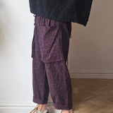 Big Pocket Leopard Trousers