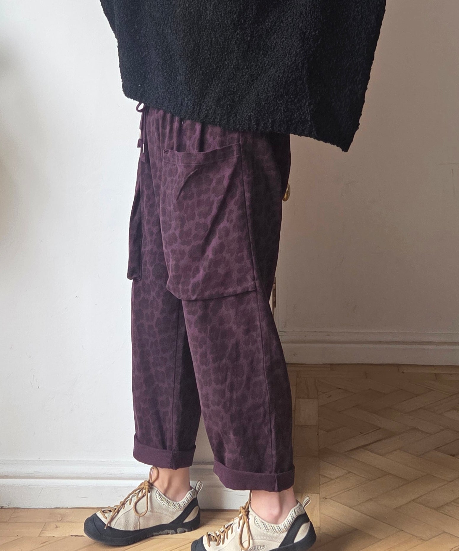 Big Pocket Leopard Trousers