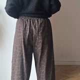 Big Pocket Leopard Trousers