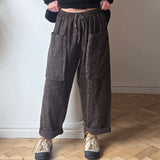 Big Pocket Leopard Trousers