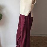 Needle Cord Barrel Trousers